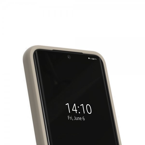 Ideal of Sweden Samsung Galaxy S24/Galaxy S25 Deksel Silicone Case MagSafe Beige