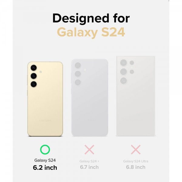 Ringke Samsung Galaxy S24 Kamerabeskytter Camera Lens Frame Svart