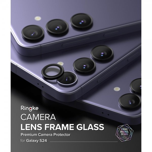Ringke Samsung Galaxy S24 Kamerabeskytter Camera Lens Frame Svart