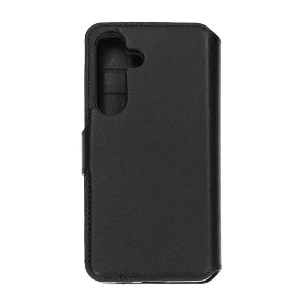 Rvelon Samsung Galaxy S24 Etui Ekte Skinn Svart