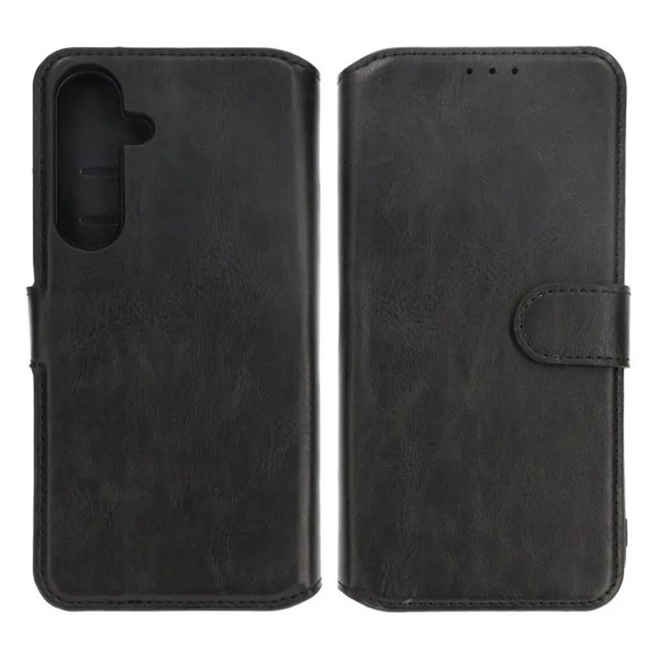 Rvelon Samsung Galaxy S24 Etui Detachable Wallet Case Svart