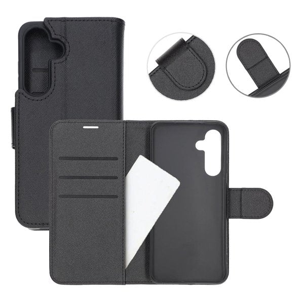 Samsung Galaxy S24 Etui med Stativ Svart