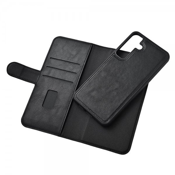 Gear Samsung Galaxy S24 Plus Etui 3 Kortlomme Avtakbart deksel Svart