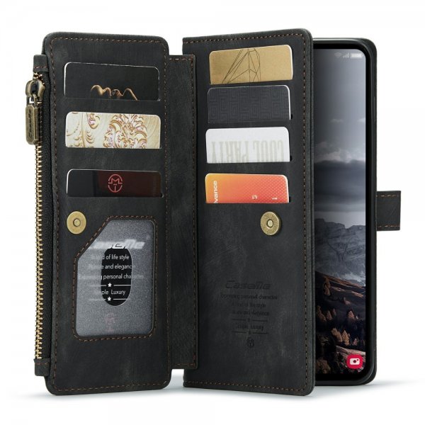 CaseMe Samsung Galaxy S24 Plus Etui C30 Series Svart