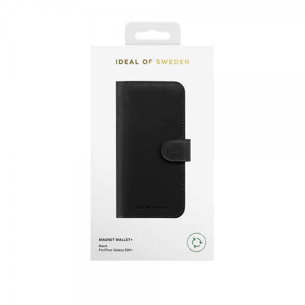 Ideal of Sweden Samsung Galaxy S24 Plus Etui Magnet Wallet+ Svart