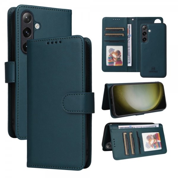 Betopnice Samsung Galaxy S24 Plus Etui Avtagbart Deksel 005 Blå