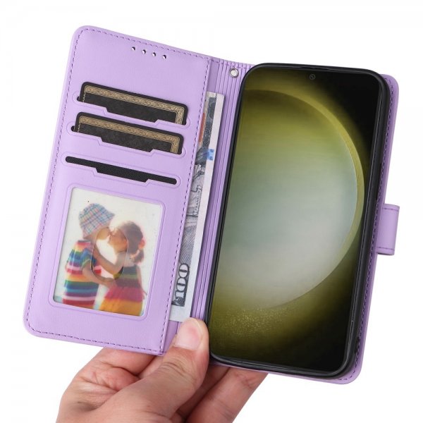 Betopnice Samsung Galaxy S24 Plus Etui Avtagbart Deksel 005 Lilla
