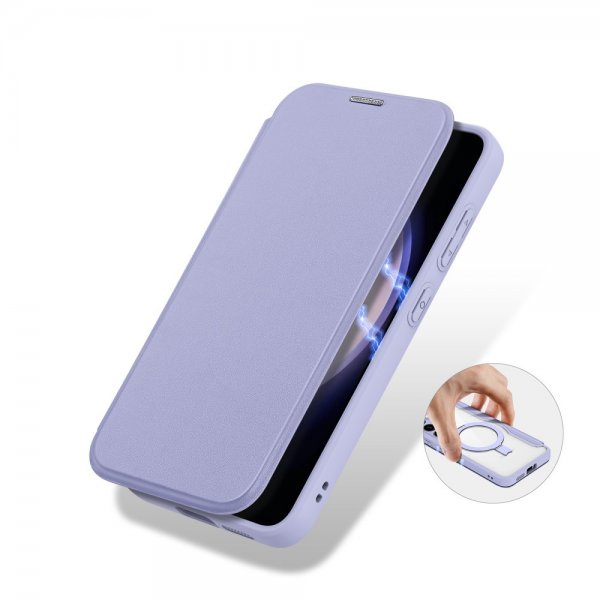 Dux Ducis Samsung Galaxy S24 Plus Etui Skin X Pro Series Kickstand MagSafe Lilla