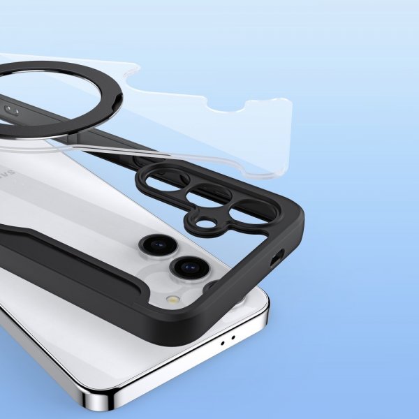 Dux Ducis Samsung Galaxy S24 Plus Etui Skin X Pro Series Kickstand MagSafe Svart