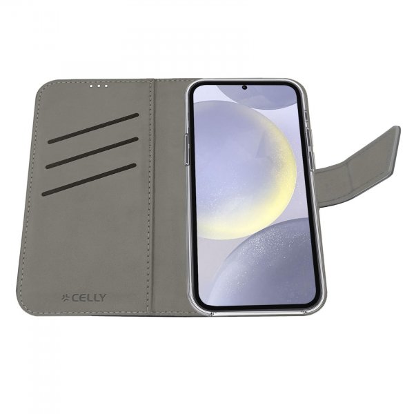 Celly Samsung Galaxy S24 Plus Etui Wally Wallet Case Svart