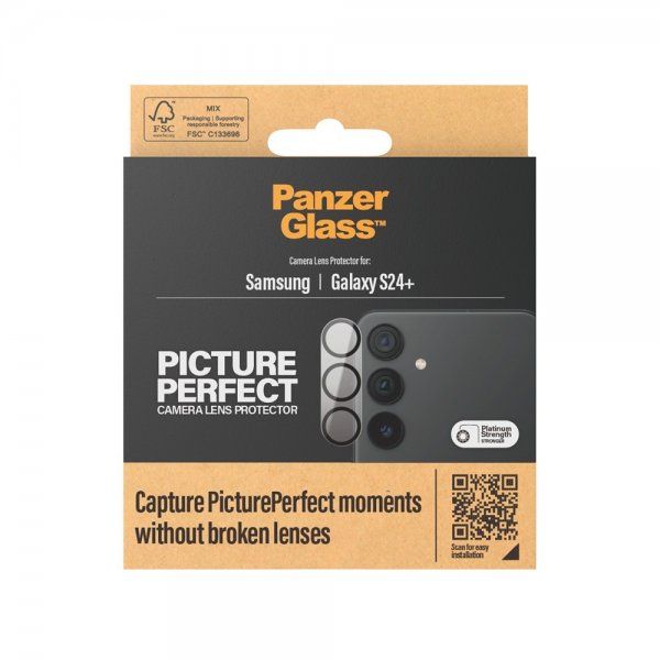 PanzerGlass Samsung Galaxy S24 Plus Kamerabeskytter PicturePerfect