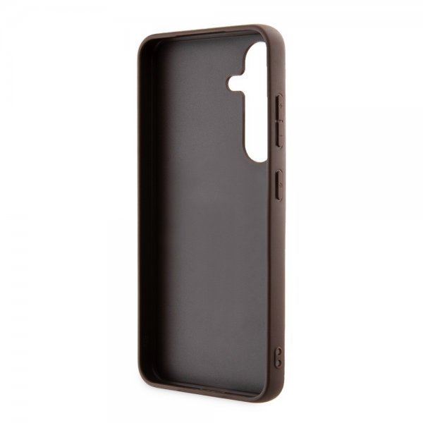 Guess Samsung Galaxy S24 Plus 4G Metal Logo Brun