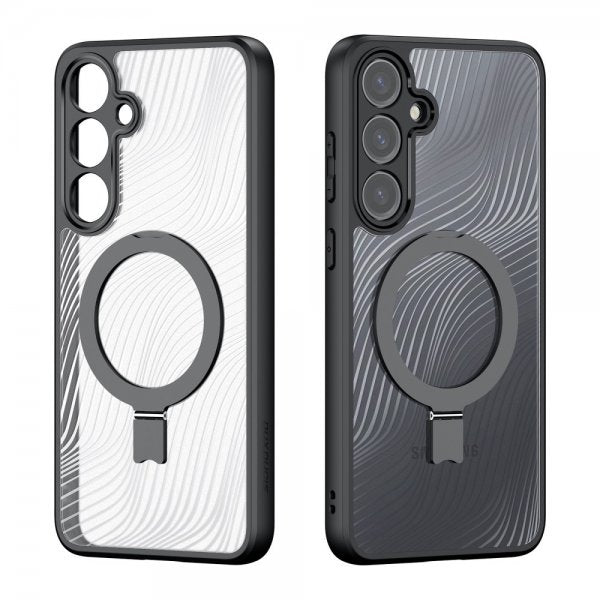 Dux Ducis Samsung Galaxy S24 Plus Deksel Aimo Series MagSafe Kickstand Svart