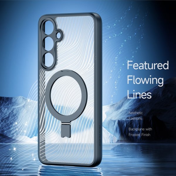 Dux Ducis Samsung Galaxy S24 Plus Deksel Aimo Series MagSafe Kickstand Svart