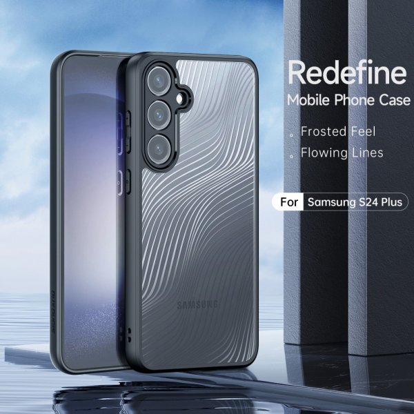Dux Ducis Samsung Galaxy S24 Plus Deksel Aimo Series Svart