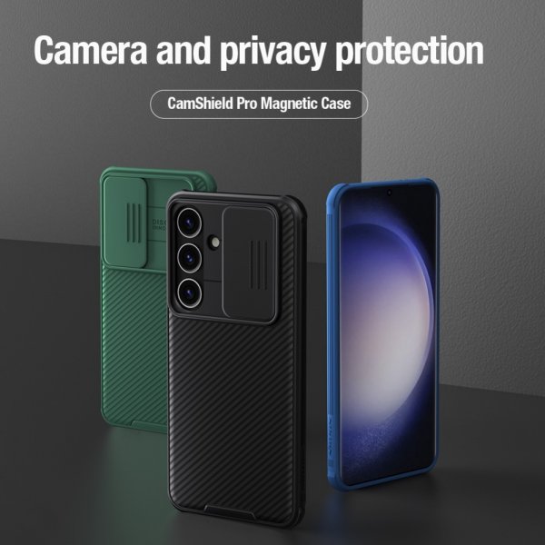 Nillkin Samsung Galaxy S24 Plus Deksel CamShield Pro Grønn