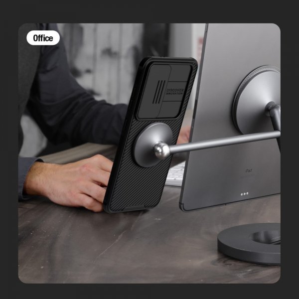 Nillkin Samsung Galaxy S24 Plus Deksel CamShield Pro MagSafe Svart