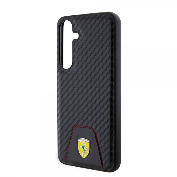 Ferrari Samsung Galaxy S24 Plus Carbon & Stripe Svart