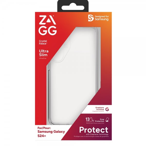 Zagg Samsung Galaxy S24 Plus Deksel Crystal Palace Transparent