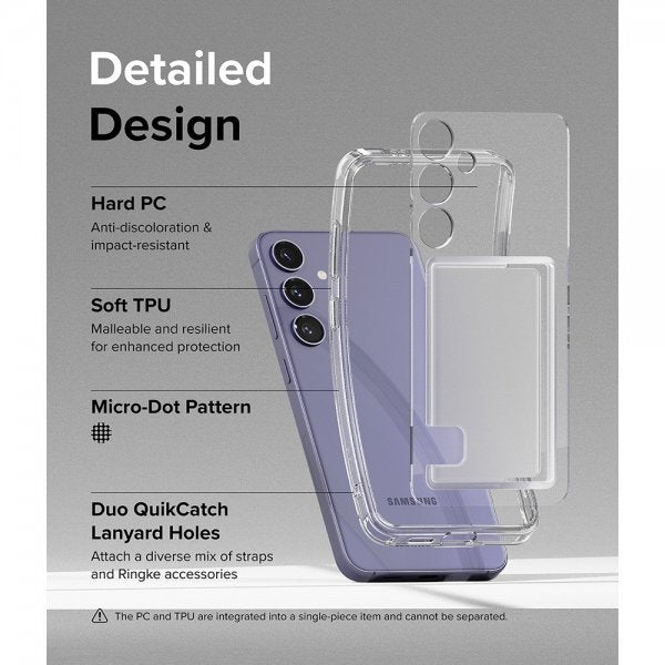 Ringke Samsung Galaxy S24 Plus Fusion Card Clear