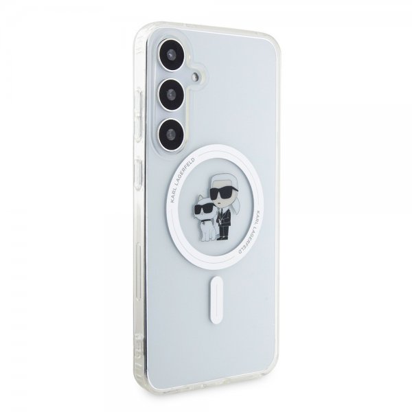 Karl Lagerfeld Samsung Galaxy S24 Plus Ikonik MagSafe Transparent