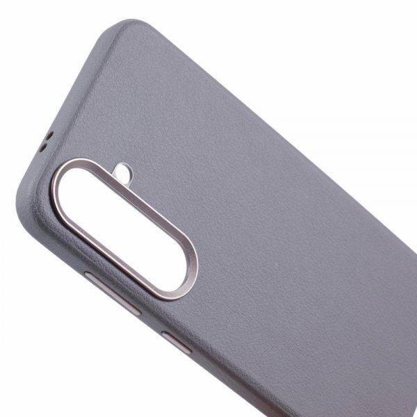 X-Level Samsung Galaxy S24 Plus Deksel Skinntekstur MagSafe Grå