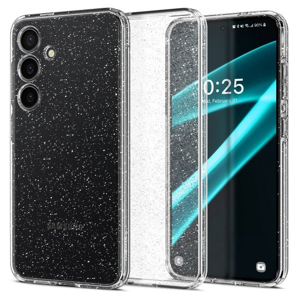 Spigen Samsung Galaxy S24 Plus Deksel Liquid Crystal Glitter Crystal Quartz