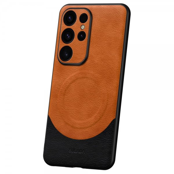 Sulada Samsung Galaxy S24 Plus Deksel Magnetic Series Oransje