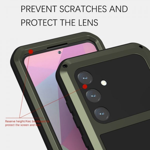 Love Mei Samsung Galaxy S24 Plus Deksel Powerful Case Svart