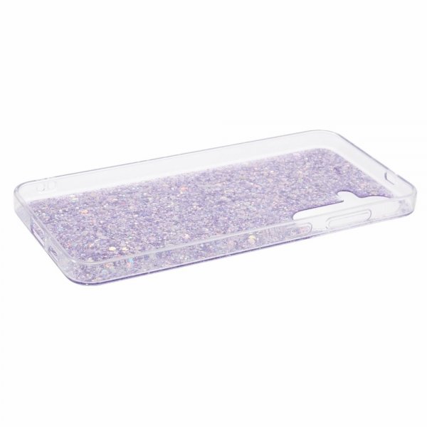 Nordic Covers Samsung Galaxy S24 Plus Deksel Sparkle Series Lilac Purple