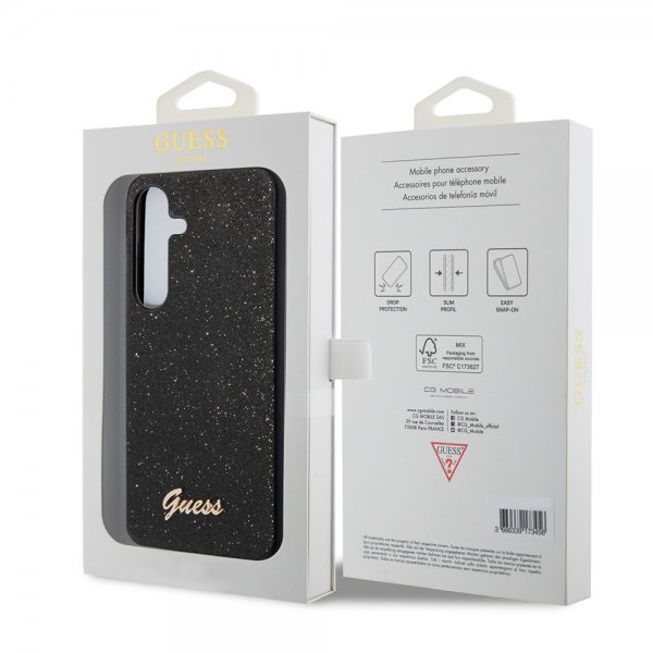 Guess Samsung Galaxy S24 Plus Square Mirror Svart