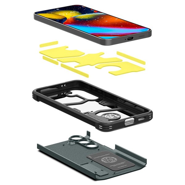 Spigen Samsung Galaxy S24 Plus Deksel Tough Armor Abyss Green