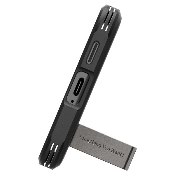 Spigen Samsung Galaxy S24 Plus Deksel Tough Armor Gunmetal