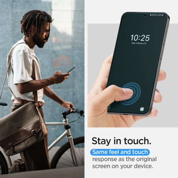 Spigen Samsung Galaxy S24 Plus Skjermbeskytter Neo Flex Solid 2-pakning