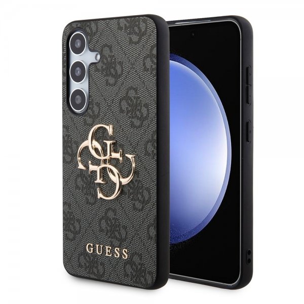 Guess Samsung Galaxy S24 4G Metal Logo Svart