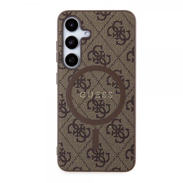 Guess Samsung Galaxy S24 4G Pattern MagSafe Brun