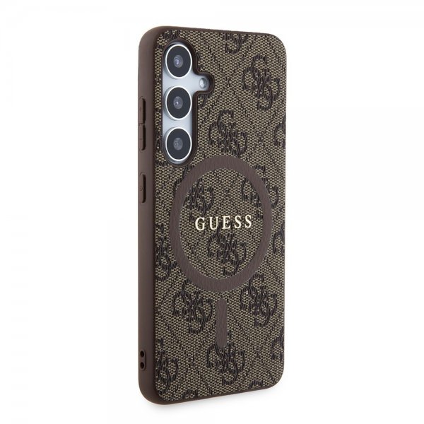Guess Samsung Galaxy S24 4G Pattern MagSafe Brun