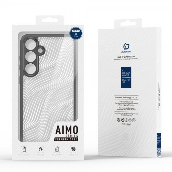 Dux Ducis Samsung Galaxy S24 Deksel Aimo Series Svart