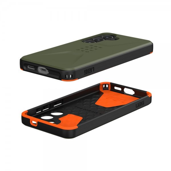 Urban Armor Gear (UAG) Samsung Galaxy S24 Deksel Civilian Olive Drab