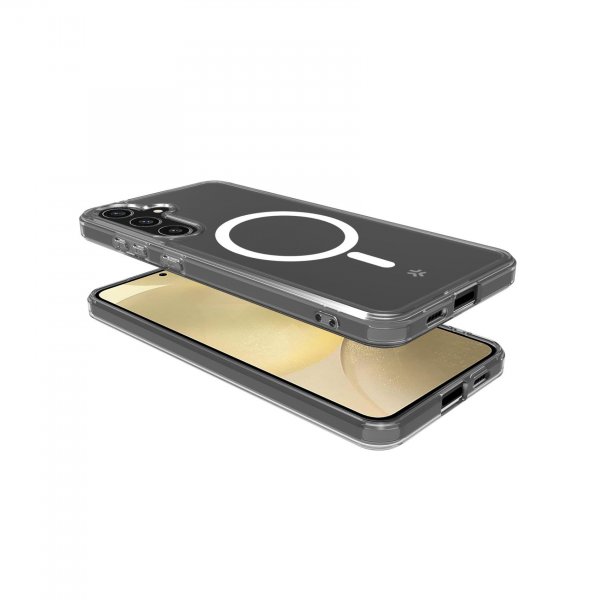 Celly Samsung Galaxy S24 Deksel GELSKINMAG MagSafe Transparent