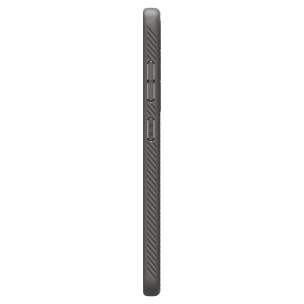 Spigen Samsung Galaxy S24 Deksel Liquid Air Marble Grey
