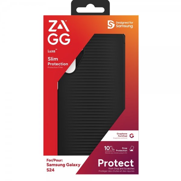 Zagg Samsung Galaxy S24 Deksel Luxe Svart