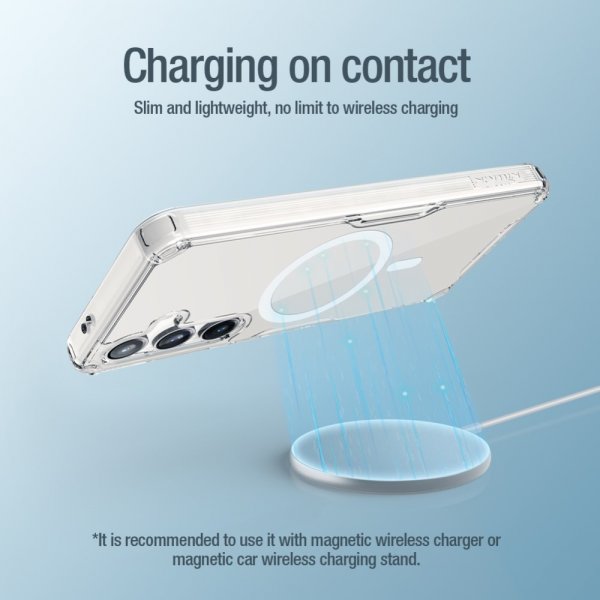Nillkin Samsung Galaxy S24 Deksel Nature Pro Series MagSafe Transparent