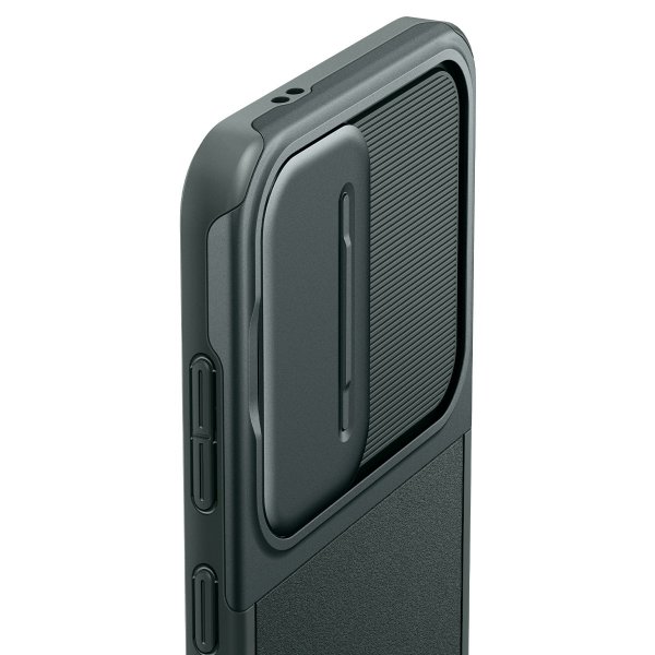 Spigen Samsung Galaxy S24 Deksel Optik Armor Abyss Green