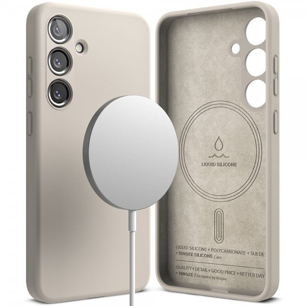 Ringke Samsung Galaxy S24 Silicone Magnetic Stone