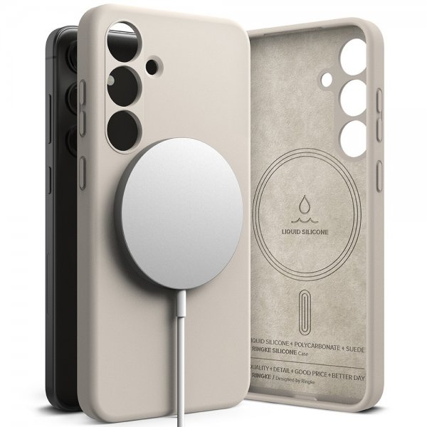 Ringke Samsung Galaxy S24 Silicone Magnetic Stone