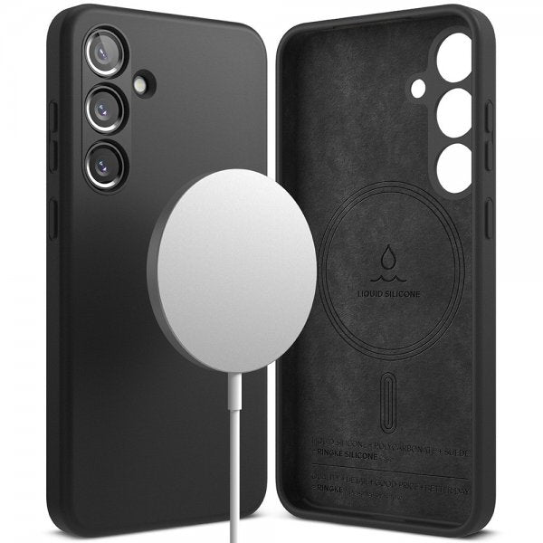 Ringke Samsung Galaxy S24 Silicone Magnetic Svart