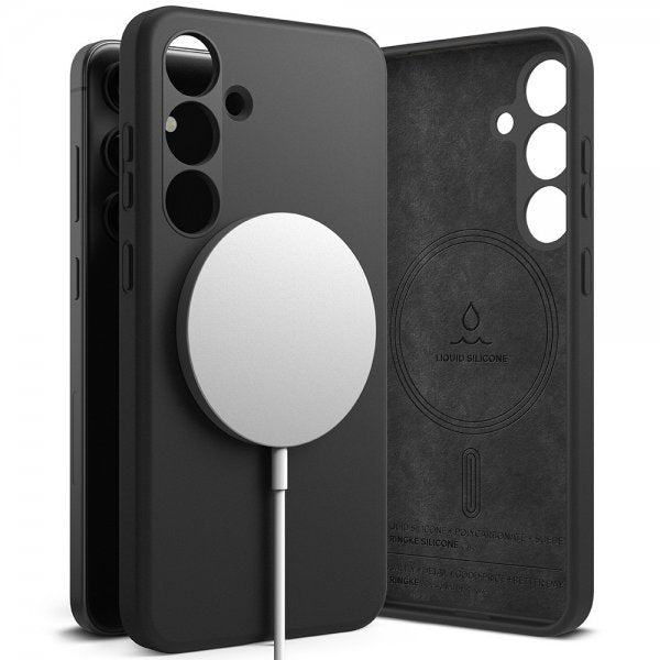 Ringke Samsung Galaxy S24 Silicone Magnetic Svart