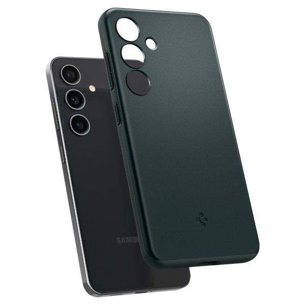 Spigen Samsung Galaxy S24 Deksel Thin Fit Abyss Green