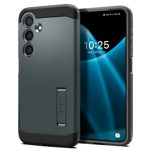 Spigen Samsung Galaxy S24 Deksel Tough Armor Abyss Green